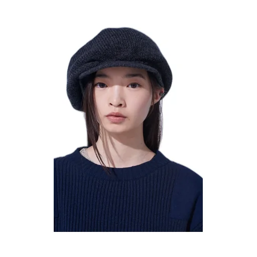 Wool Nylon Knit Casquette