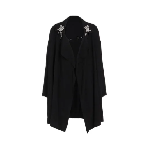 S'yte × Junji Ito -Uzumaki- Kirie Wearing Yohji Yamamoto Drape Coat