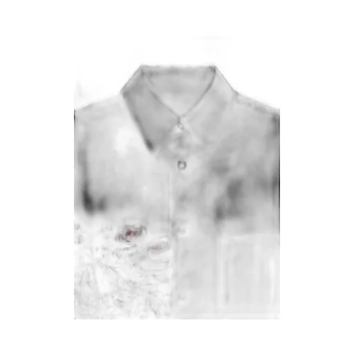 S'yte × Junji Ito -Uzumaki- Kirie Wearing Yohji Yamamoto Printed Shirt