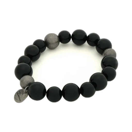 Onyx Bead Bracelet