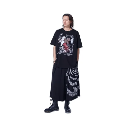 S'yte × Junji Ito -Uzumaki- The Spiral Printed Culotte Pants