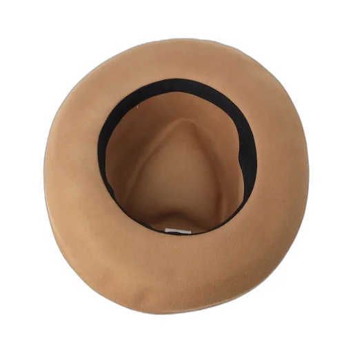 Wool Felt Rollable Brim Mountain Hat