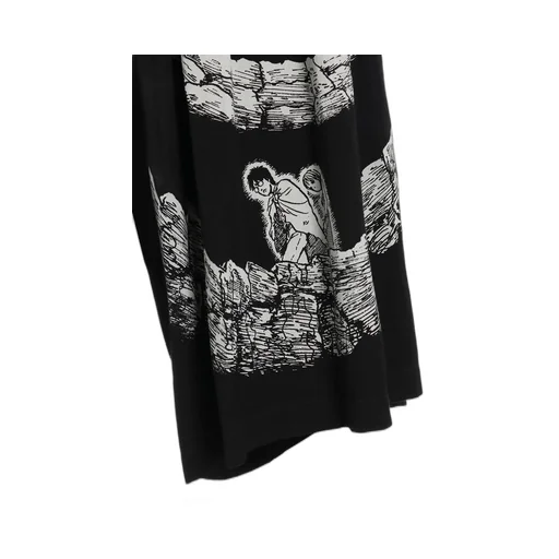 S'yte × Junji Ito -Uzumaki- The Spiral Printed Culotte Pants