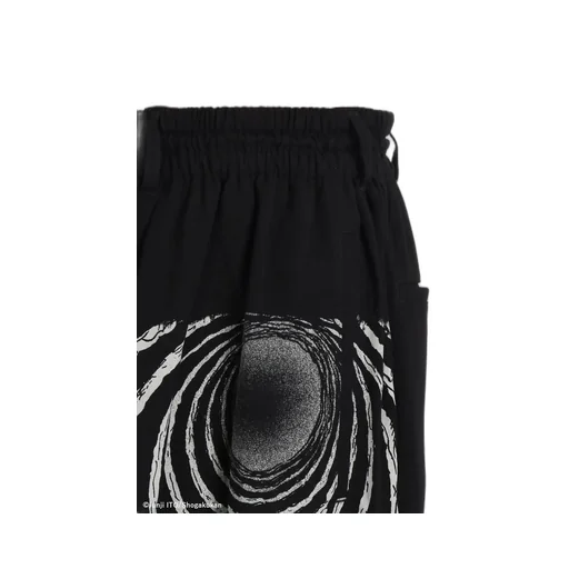 S'yte × Junji Ito -Uzumaki- The Spiral Printed Culotte Pants
