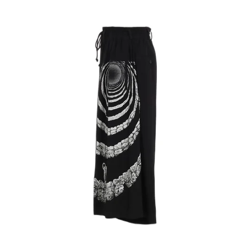 S'yte × Junji Ito -Uzumaki- The Spiral Printed Culotte Pants