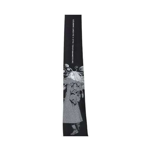 S'yte × Junji Ito -Uzumaki- Kirie Wearing Yohji Yamamoto Silk Tie