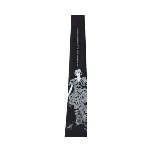 S'yte × Junji Ito -Uzumaki- Azami Wearing Yohji Yamamoto Silk Tie