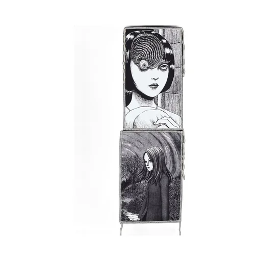 S'yte × Junji Ito -Uzumaki- Printed Patch Omnibus Long Shirt
