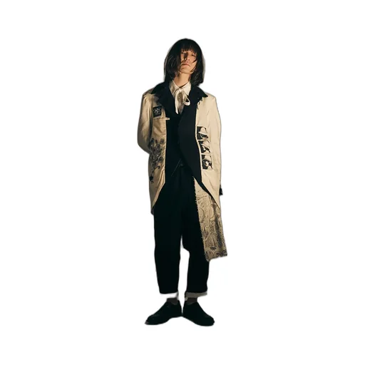 S'yte × Junji Ito -Uzumaki- Kirie And Azami Printed Reversible Jacket