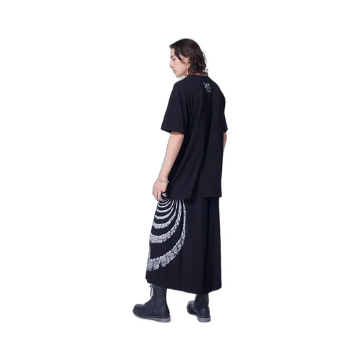S'yte × Junji Ito -Uzumaki- Kirie’S Spiral Dress Graphic T-Shirt