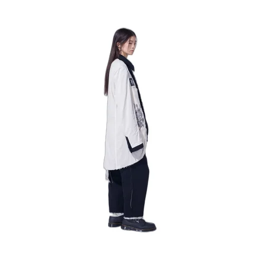 S'yte × Junji Ito -Uzumaki- Kirie Printed Wrap Skirt Pants