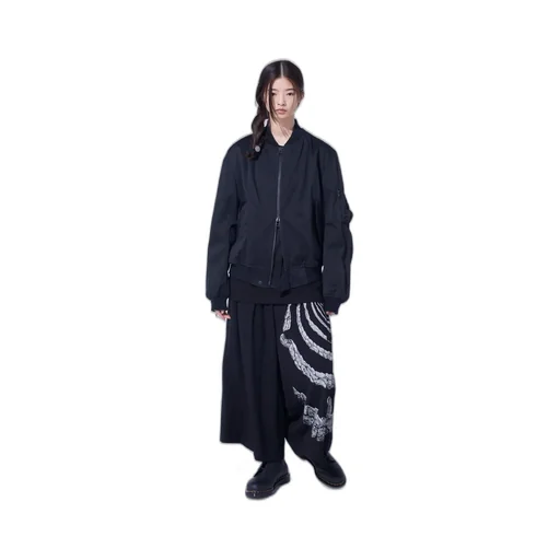 S'yte × Junji Ito -Uzumaki- Azami Embroidery Bomber Jacket