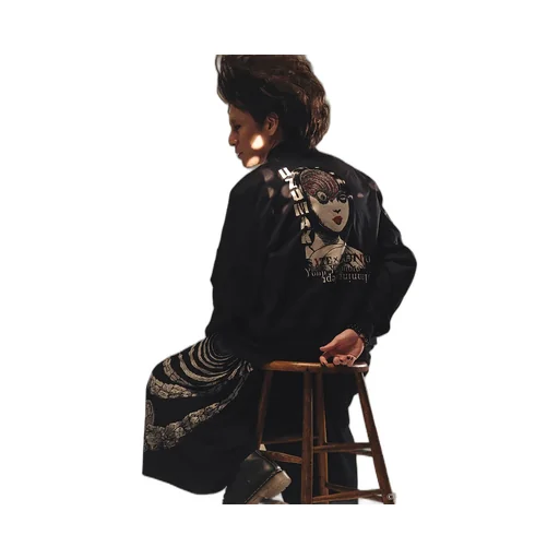 S'yte × Junji Ito -Uzumaki- Azami Embroidery Bomber Jacket