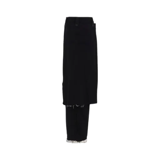 S'yte × Junji Ito -Uzumaki- Kirie Printed Wrap Skirt Pants