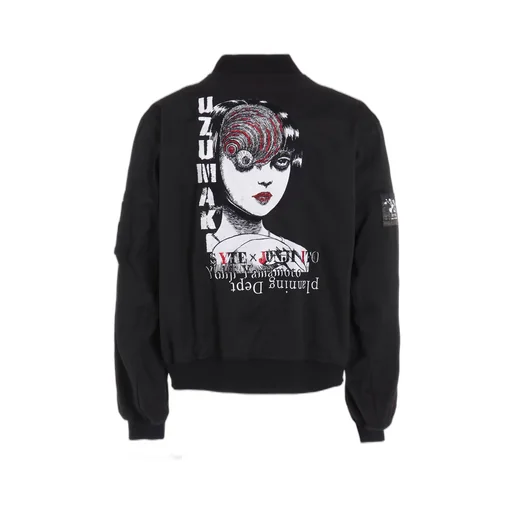 S'yte × Junji Ito -Uzumaki- Azami Embroidery Bomber Jacket