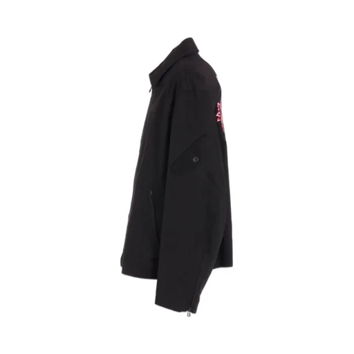 S'yte × Junji Ito -Uzumaki- Kirie Embroidery Zipper Blouson