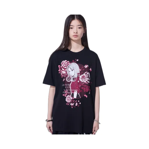 S'yte × Junji Ito -Uzumaki- Flower And Kirie Graphic T-Shirt