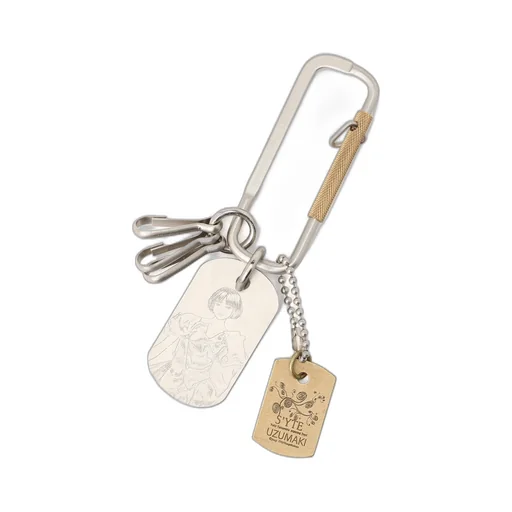 S'yte × Junji Ito -Uzumaki- Azami Wearing Yohji Yamamoto Dog Tag Carabiner