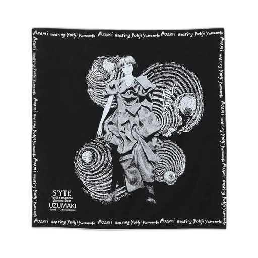 S'yte × Junji Ito -Uzumaki- Azami Wearing Yohji Yamamoto Scarf