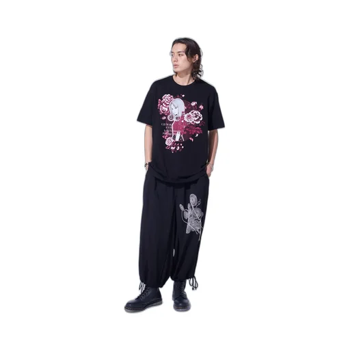 S'yte × Junji Ito -Uzumaki- Flower And Kirie Graphic T-Shirt