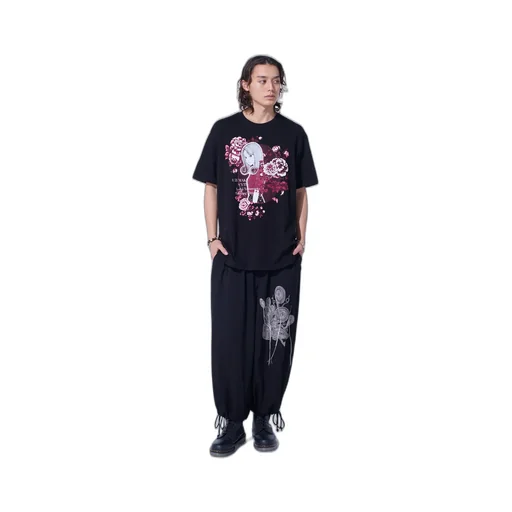 S'yte × Junji Ito -Uzumaki- Flower And Kirie Graphic T-Shirt
