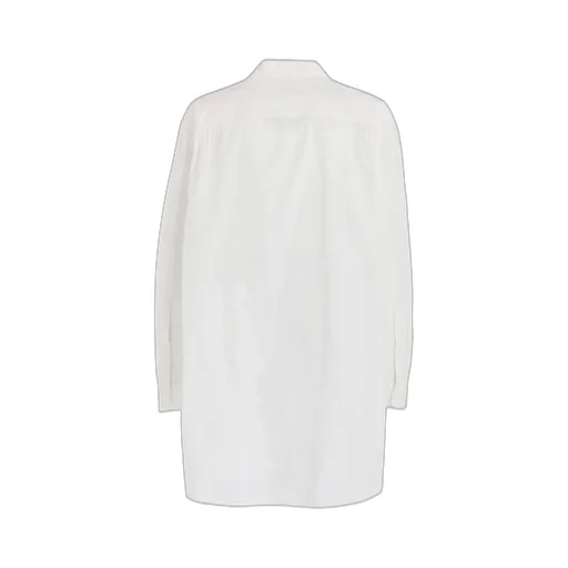 Cotton Linen Drawstring Pocket Shirt