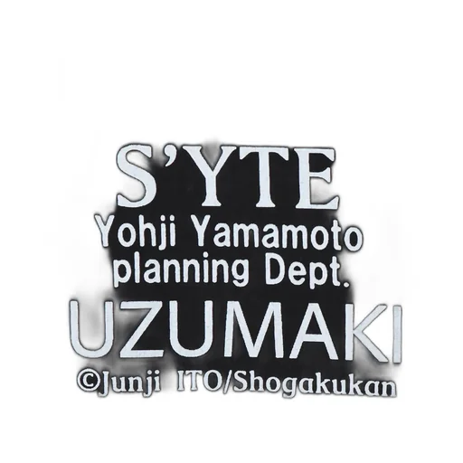 S'yte × Junji Ito -Uzumaki- Azami Wearing Yohji Yamamoto Scarf