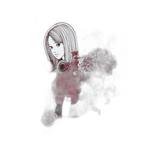 S'yte × Junji Ito -Uzumaki- Flower And Kirie Graphic T-Shirt
