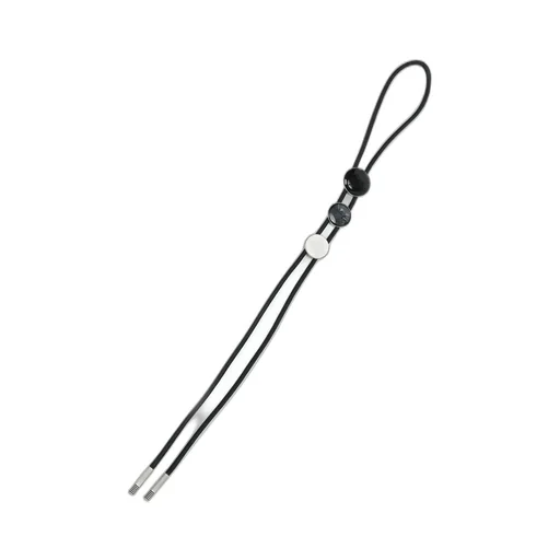 Brass Logo Motif Loop Tie