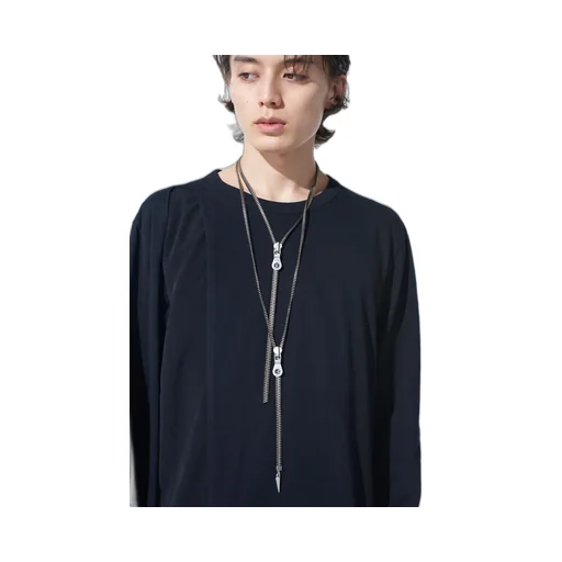 Layered Zipper Necklace