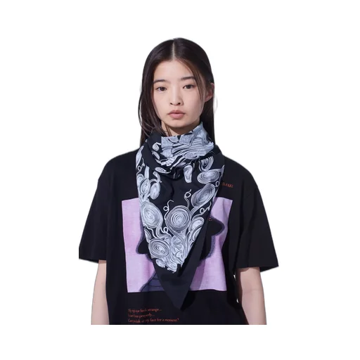 S'yte × Junji Ito -Uzumaki- Kirie Wearing Yohji Yamamoto Scarf