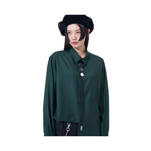 Brass Logo Motif Loop Tie