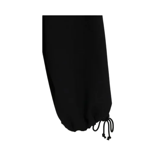 Washer Wool Gabardine Print Embroidery Balloon Pants