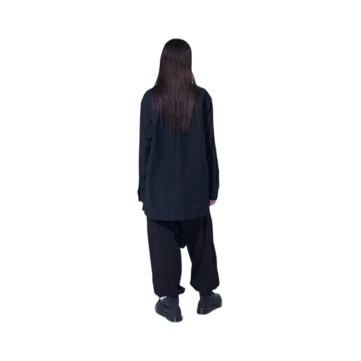 Cotton Linen Single Welt Pocket Shirt