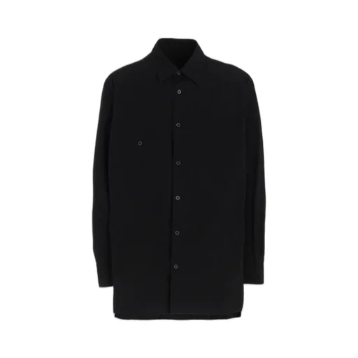 Cotton Linen Single Welt Pocket Shirt