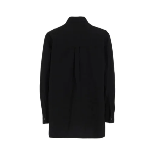 Cotton Linen Single Welt Pocket Shirt