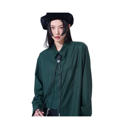 Brass Logo Motif Loop Tie