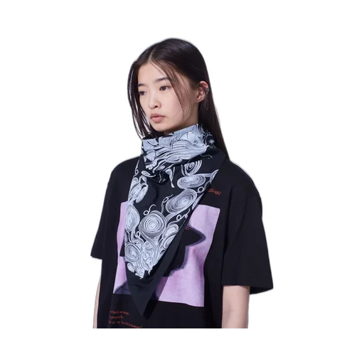S'yte × Junji Ito -Uzumaki- Kirie Wearing Yohji Yamamoto Scarf