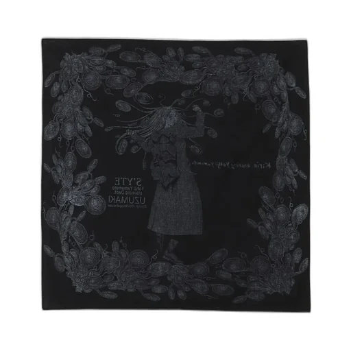 S'yte × Junji Ito -Uzumaki- Kirie Wearing Yohji Yamamoto Scarf