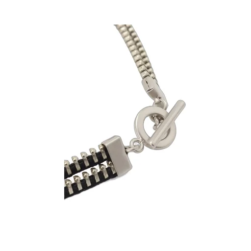 Layered Zipper Necklace