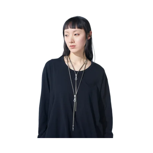 Layered Zipper Necklace