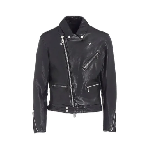 Washed Sheep Leather Classic Double Riders Jacket