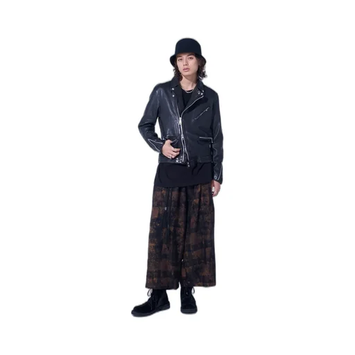 Washed Sheep Leather Classic Double Riders Jacket