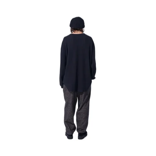 16/Thermal Waffle Gusset Oversized T-Shirt