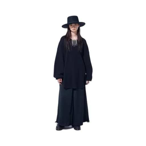 16/Thermal Waffle Gusset Oversized T-Shirt
