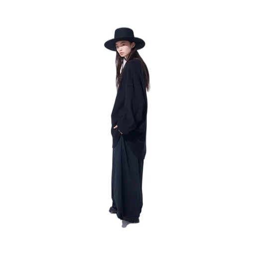 16/Thermal Waffle Gusset Oversized T-Shirt