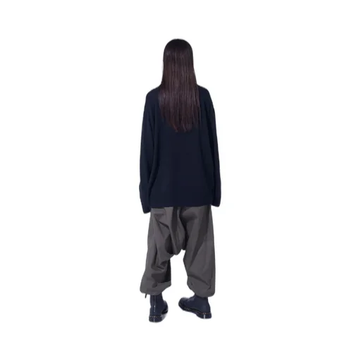 7G Wool-Blend Intarsia Message Pullover