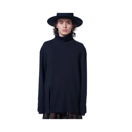16/Thermal Waffle Turtle Neck T-Shirt