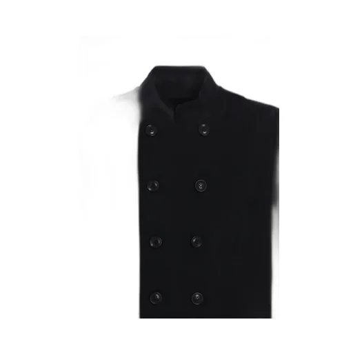 Cotton Jersey Stand Collar Double Jacket