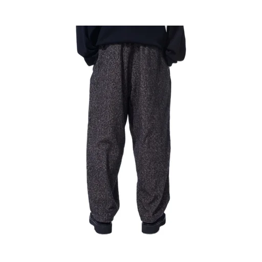 Brushed Twill Needle Punch Tapered Pants